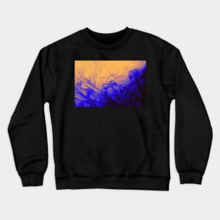 BLUE NEON FROST Crewneck Sweatshirt